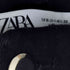 ザラ ZARA wide leg jeans black レディース 36