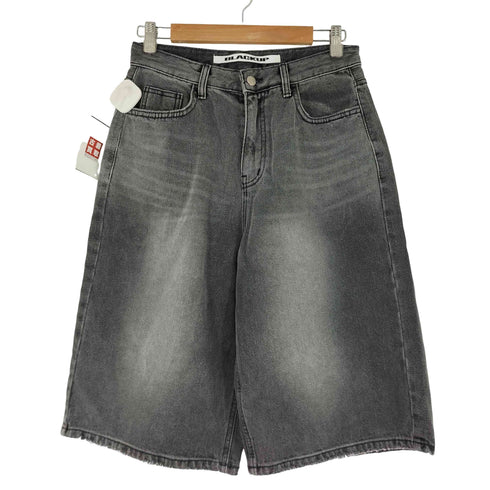 BLACKUP ブラックデニムショーツ レディース JPN:M