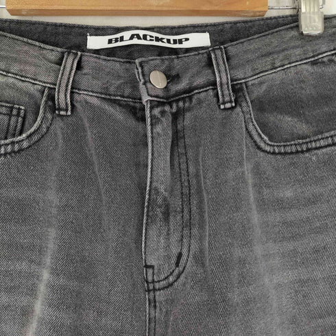 BLACKUP ブラックデニムショーツ レディース JPN:M