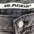 BLACKUP ブラックデニムショーツ レディース JPN:M