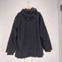 DENIM 中綿キルティングフーデッドハーフコート メンズ XL
