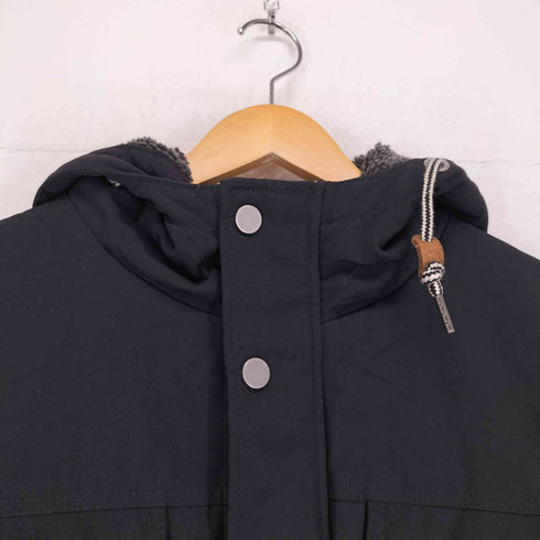 DENIM 中綿キルティングフーデッドハーフコート メンズ XL