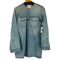 ザラ ZARA バンドカラー デニムワンピース レディース US M