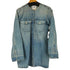 ザラ ZARA バンドカラー デニムワンピース レディース US M