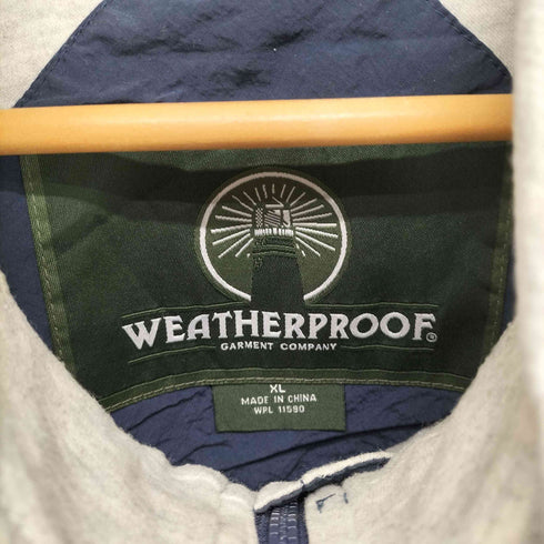 ウェザープルーフ WEATHERPROOF 企業ロゴジップアップブルゾン メンズ XL