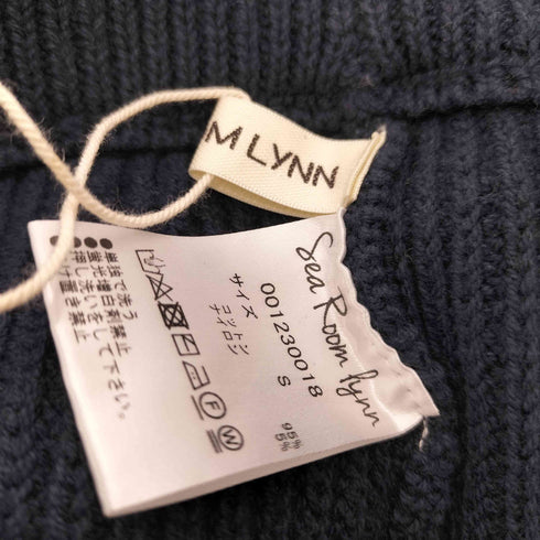 シールームリン Sea Room lynn ハイツイストコットンリブパンツ レディース JPN:S