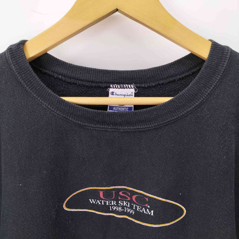 チャンピオン Champion 90s REVERSE WEAVE USC 両面 袖プリントスウェット メンズ
