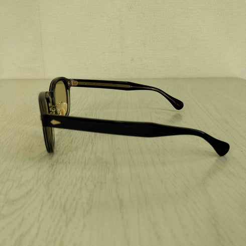 モスコット MOSCOT ×POKER FACE 別注 LEMTOSH BLACK ECRU メンズ 45□24-145