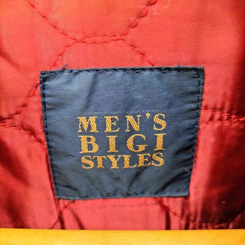 メンズビギ MENS BIGI フェイクレザーシングルジャケット メンズ