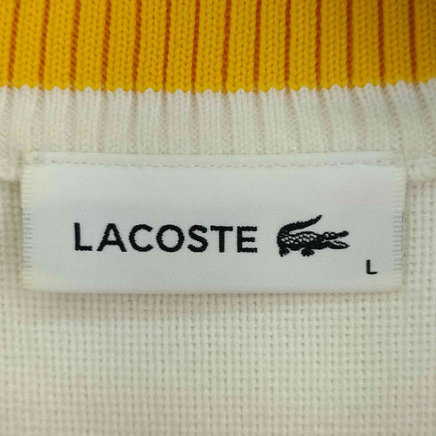 ラコステ LACOSTE Vネックカラーデザインセーター メンズ JPN:L