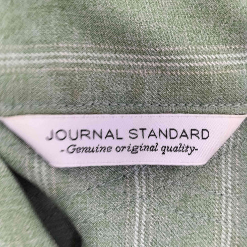 ジャーナルスタンダード JOURNAL STANDARD Reflax R LINON STRIPE K-FIELD シャツ メンズ JPN:M