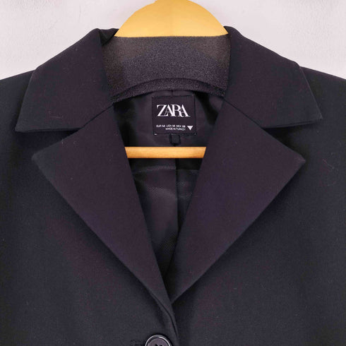 ザラ ZARA クロップド テーラードジャケット レディース US M