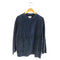 ペリーエリス PERRY ELLIS ストライプ ベルベット ロングスリーブTシャツ メンズ import:M