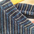 ペリーエリス PERRY ELLIS ストライプ ベルベット ロングスリーブTシャツ メンズ import:M