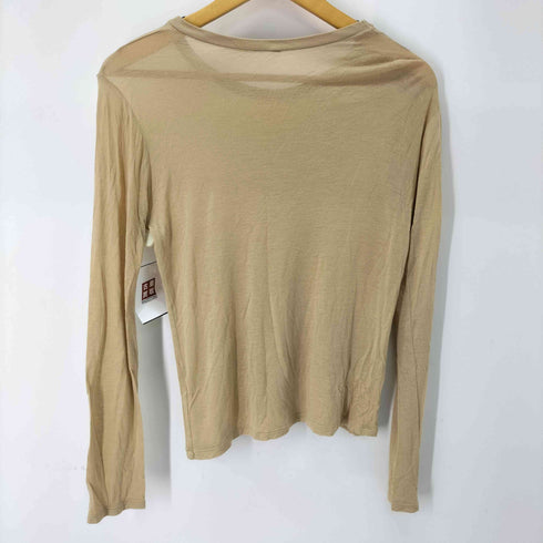 ベースレンジ BASERANGE Long Sleeve Tee Bamboo Lyocell Yu Rose レディース