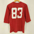 チャンピオン Champion 70-80s USA製 バータグ後期 83 ナンバリング 七分袖 フットボールTシャツ メンズ import:M