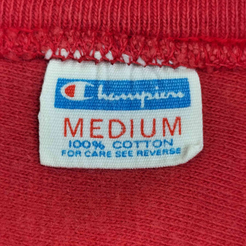 チャンピオン Champion 70-80s USA製 バータグ後期 83 ナンバリング 七分袖 フットボールTシャツ メンズ import:M