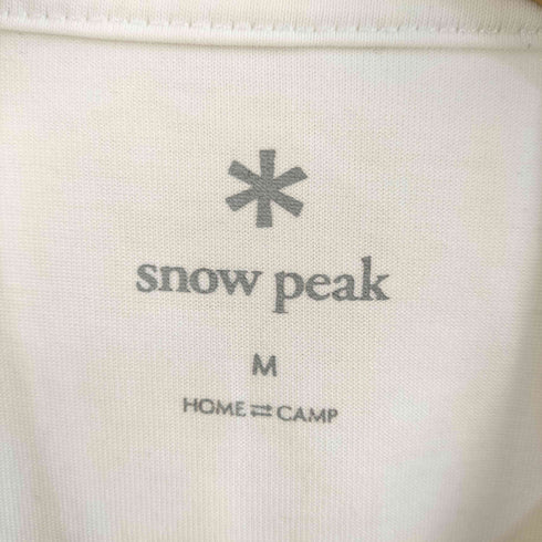 スノーピーク Snow Peak Reflective Printed Tシャツ メンズ JPN:M