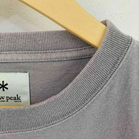 スノーピーク Snow Peak 別注 プリントTシャツ メンズ JPN:L