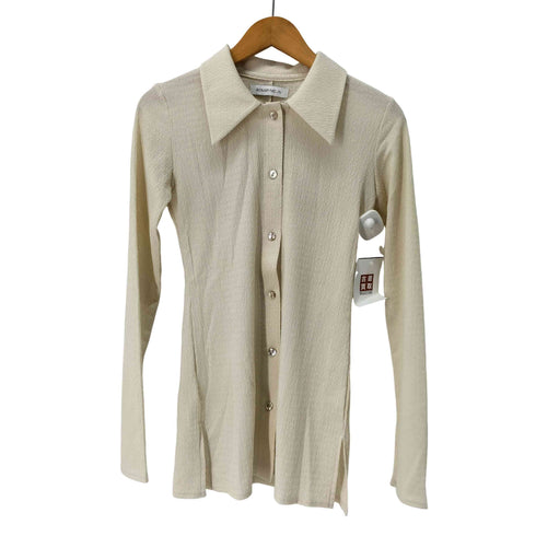 ロザリームーン Rosarymoon Side Slit Jersey Shirt レディース FREE