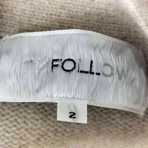 アンフォロー UNFOLLOW 23AW FOLL COLLECTION irst-class cashmere cardigan レディース JPN:2