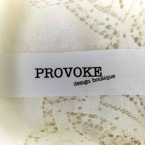 プロボーク provoke ポンチョブラウス レディース FREE