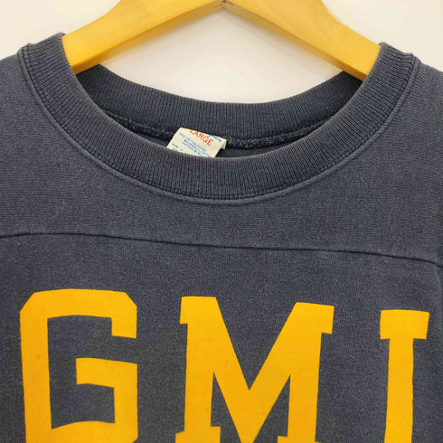 チャンピオン Champion 80S トリコタグ後期 GMI 38 ナンバリング フットボールTシャツ 七分袖 メンズ import:L