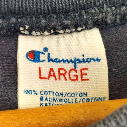 チャンピオン Champion 80S トリコタグ後期 GMI 38 ナンバリング フットボールTシャツ 七分袖 メンズ import:L