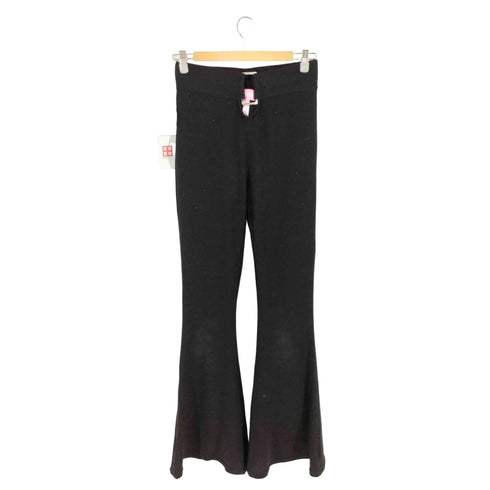 Sugar Thrillz ラメ ニット フレアパンツ レディース M