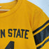 チャンピオン Champion 60S ランタグ 14 ナンバリング 七分丈 フットボールTシャツ メンズ import:M