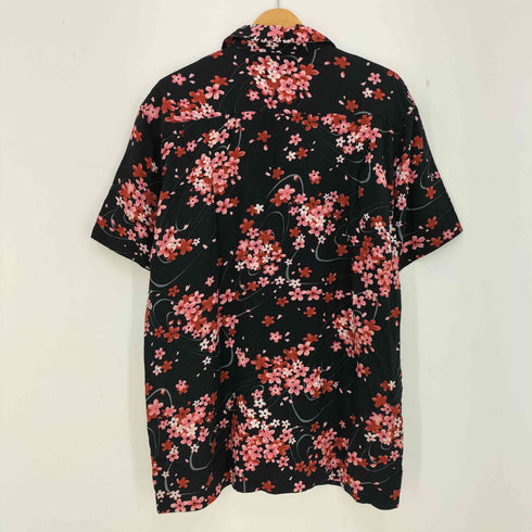 Styled by Originals 桜 和柄 レーヨン アロハシャツ メンズ JPN:XL