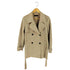 ザラ ZARA フェイクスウェード ハーフ トレンチ コート レディース import:S