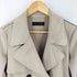 ザラ ZARA フェイクスウェード ハーフ トレンチ コート レディース import:S
