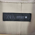 ザラ ZARA フェイクスウェード ハーフ トレンチ コート レディース import:S