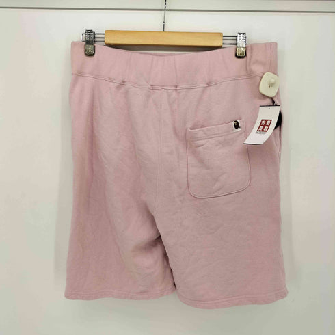 アベイシングエイプ A BATHING APE 25SS ONE POINT SWEAT SHORTS エイプヘッド ワンポイント スウェット ハーフ パンツ メンズ JPN:XL