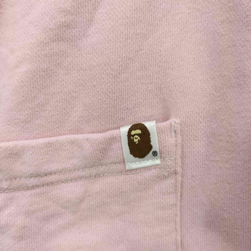 アベイシングエイプ A BATHING APE 25SS ONE POINT SWEAT SHORTS エイプヘッド ワンポイント スウェット ハーフ パンツ メンズ JPN:XL