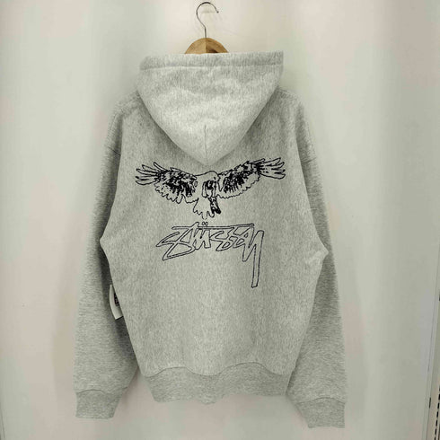ステューシー Stussy WINGSPAN HOODIE プリント プルオーバーパーカー メンズ import:L