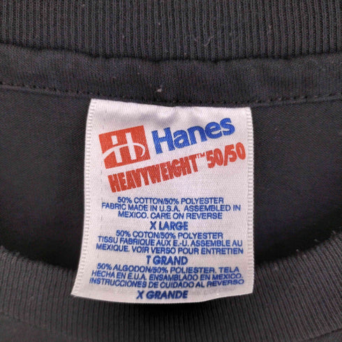 ヘインズ Hanes 90s メキシコ製 シングルステッチ Texas Folklife festival 1994 プリントTシャツ メンズ import:XL