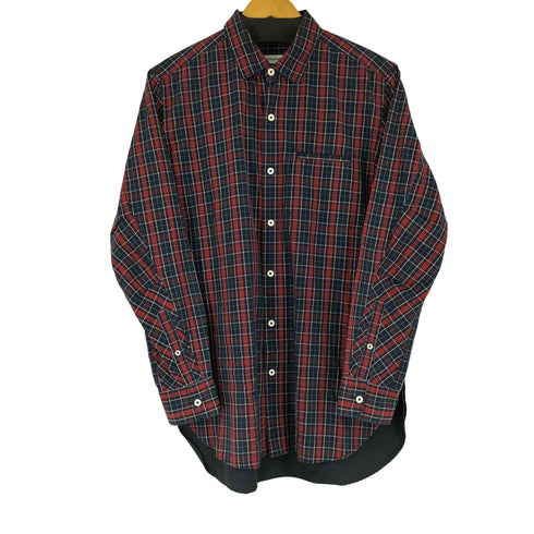 ノンネイティブ nonnative GARDENER LONG SHIRT COTTON TWILL TARTAN PLAID メンズ 1