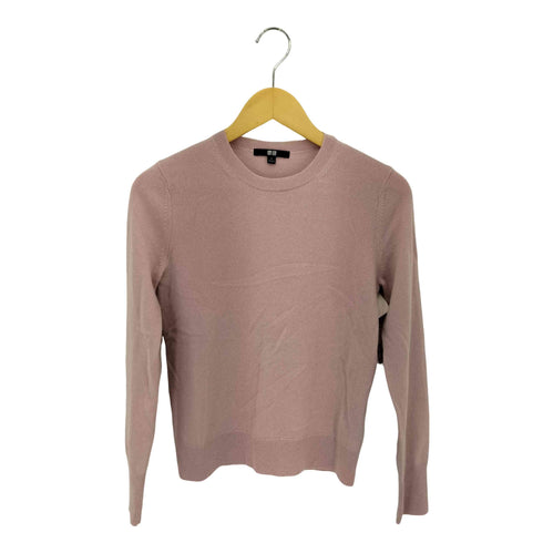 ユニクロ UNIQLO カシミヤクルーネックセーター(長袖) レディース JPN:S