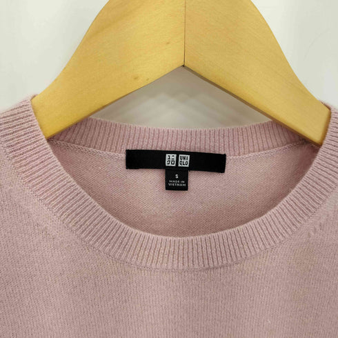 ユニクロ UNIQLO カシミヤクルーネックセーター(長袖) レディース JPN:S