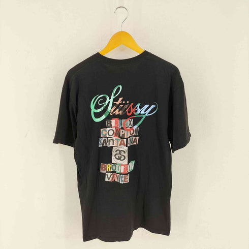 ステューシー Stussy World Tour Tee ワールドツアー ロゴ Tシャツ メンズ import:L