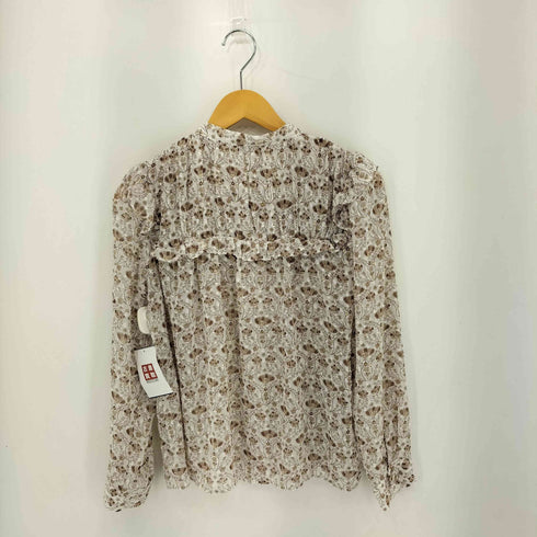 ザラ ZARA プリントプルメティスブラウス レディース import:S