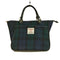 ハリスツイード Harris Tweed ウール ブラックウォッチ ハンドバッグ レディース