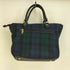 ハリスツイード Harris Tweed ウール ブラックウォッチ ハンドバッグ レディース