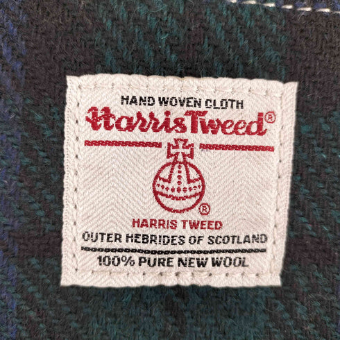 ハリスツイード Harris Tweed ウール ブラックウォッチ ハンドバッグ レディース