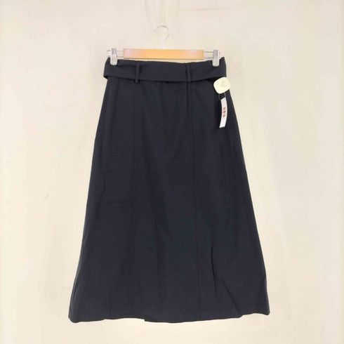ユニクロシー UNIQLO:C ベルテッドフレアスカート レディース JPN:M