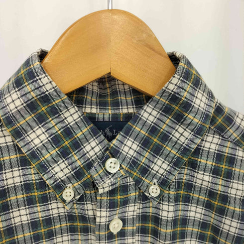 ラルフローレン RALPH LAUREN ポニー刺繍 ボタンダウン チェックシャツ レディース M(12/14)