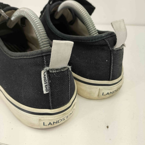 ランズエンド LANDS END キャンバス ローカットスニーカー メンズ US:8 1/2