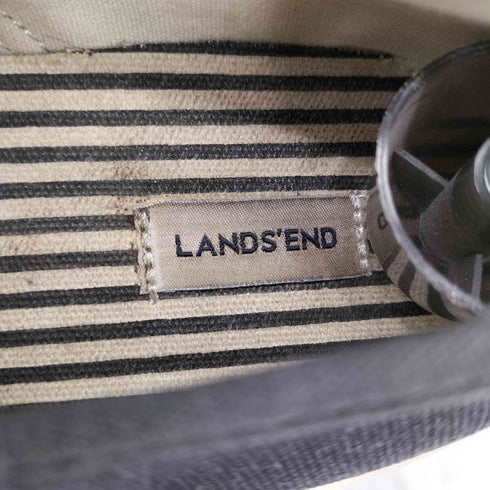 ランズエンド LANDS END キャンバス ローカットスニーカー メンズ US:8 1/2